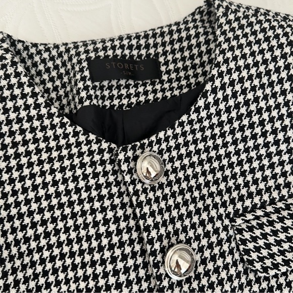 Storets houndstooth cropped jacket - Picture 7 of 15